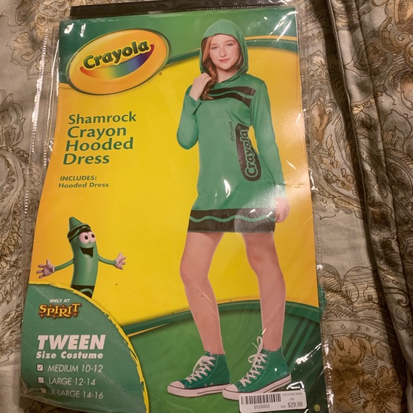 Costumes Green Crayon Costume Poshmark
